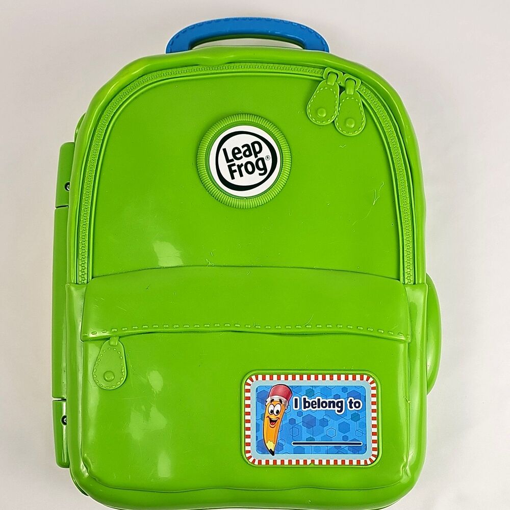 LeapFrog Mr. Pencil's ABC Backpack Electronic Learning Toy Green/Blue 2018 6034